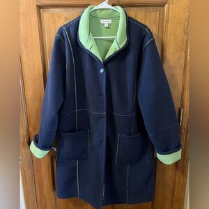 Large reversible Susan Graver Coat